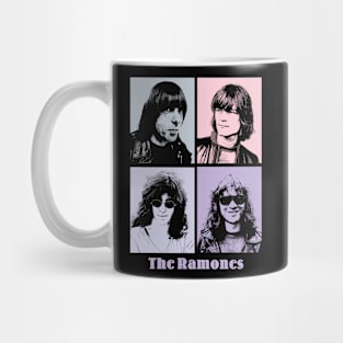 The Ramones 1977s Pop Art Mug